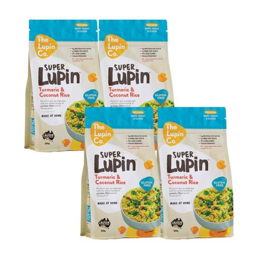 Turmeric and Coconut Rice Special - 4 Pack